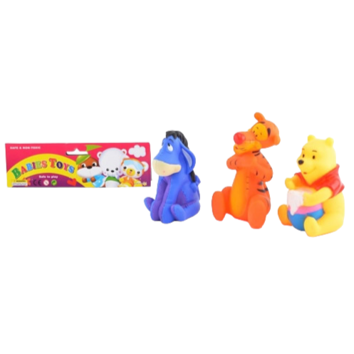 BEAR HORSE AND TIGER SOFT PVC