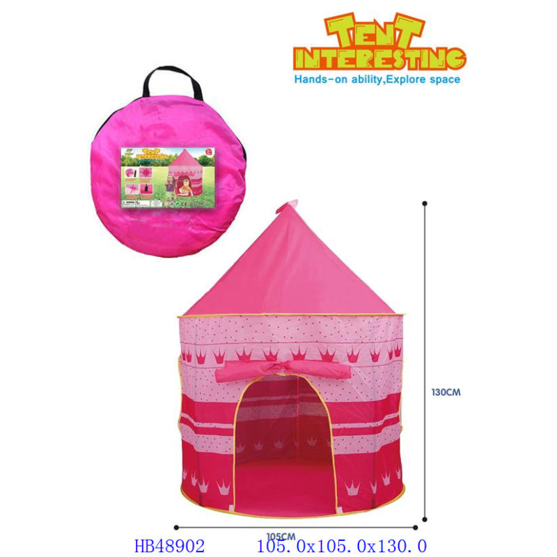 PINK CASTLE TENT HOUSE