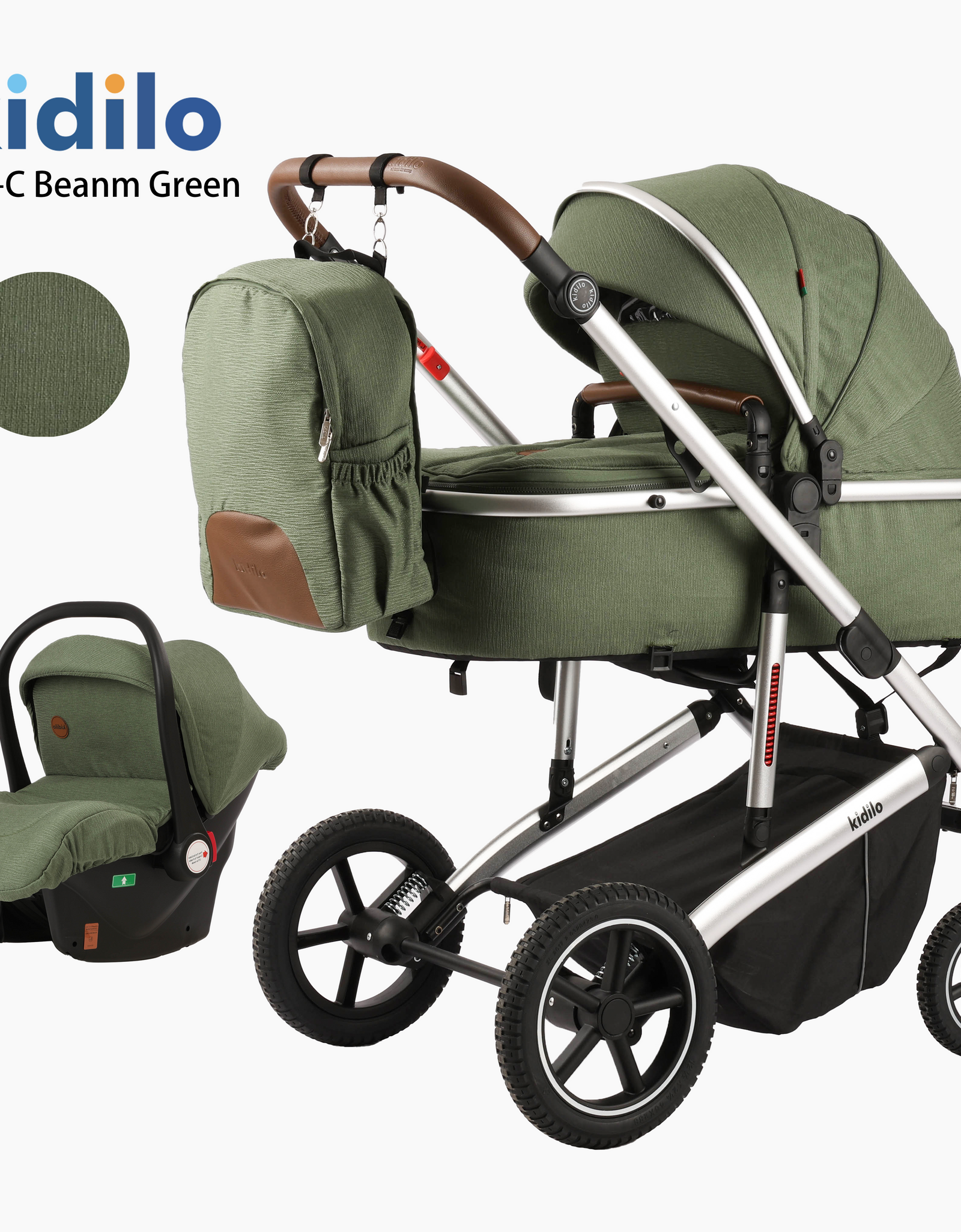KIDS STROLLER WITH TRAVEL SET BAG KIDILO