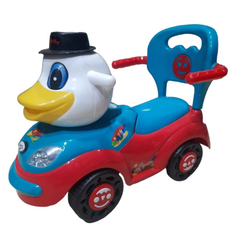 Duck Face Kids Push Car