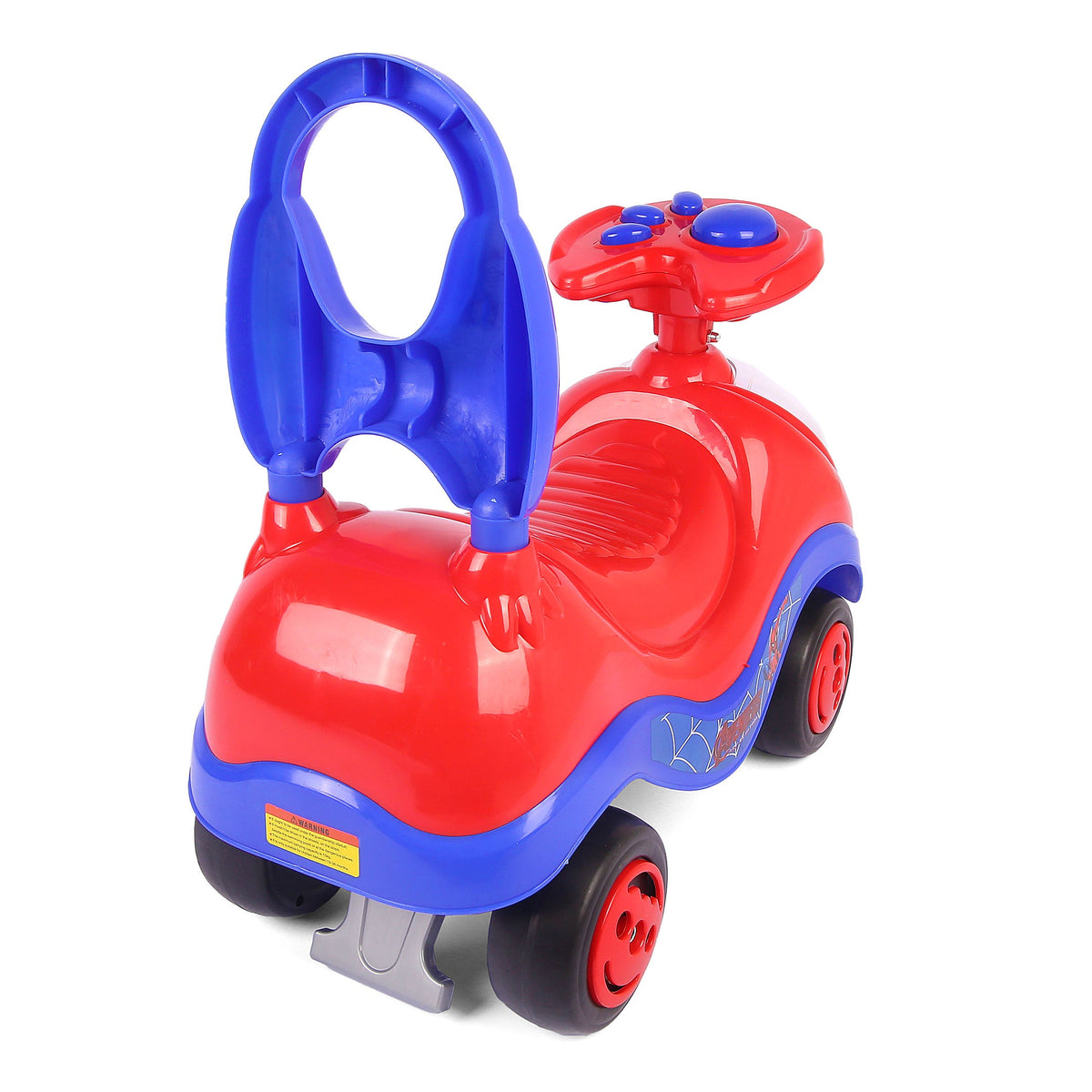 Spiderman Face Push Car