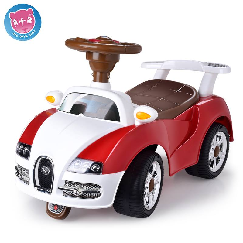 Bugatti Ride On Manual Push Car
