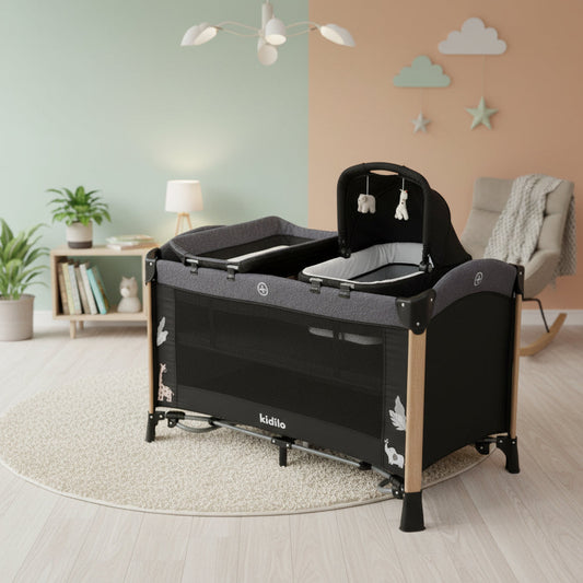 BABY PLAYPEN / TRAVEL COT KIDILO