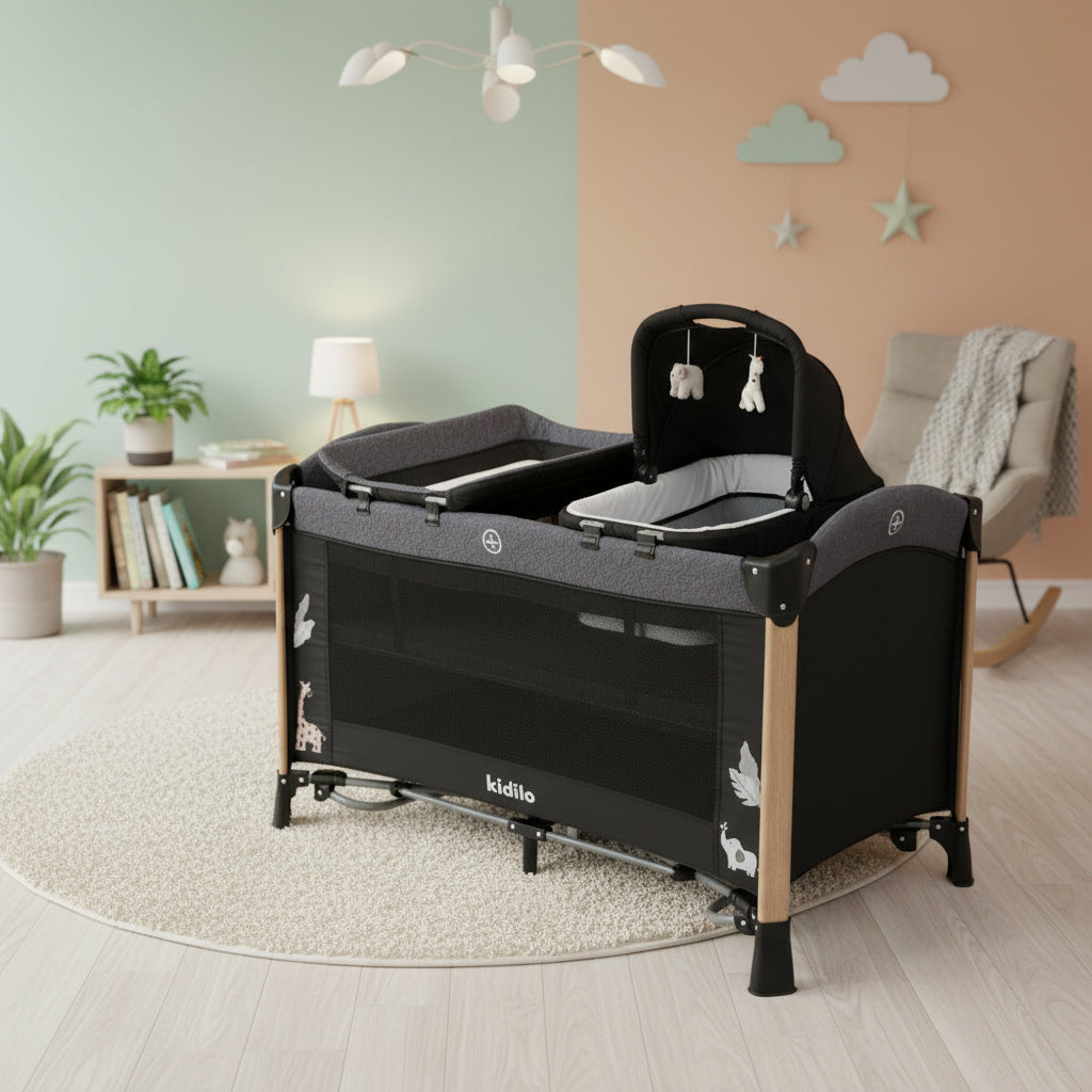 BABY PLAYPEN / TRAVEL COT KIDILO