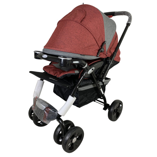 E Baby Red Stroller