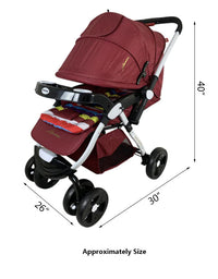 Gold Baby 6 Wheels Stroller

