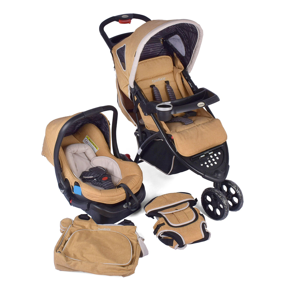 Gold Baby Stroller