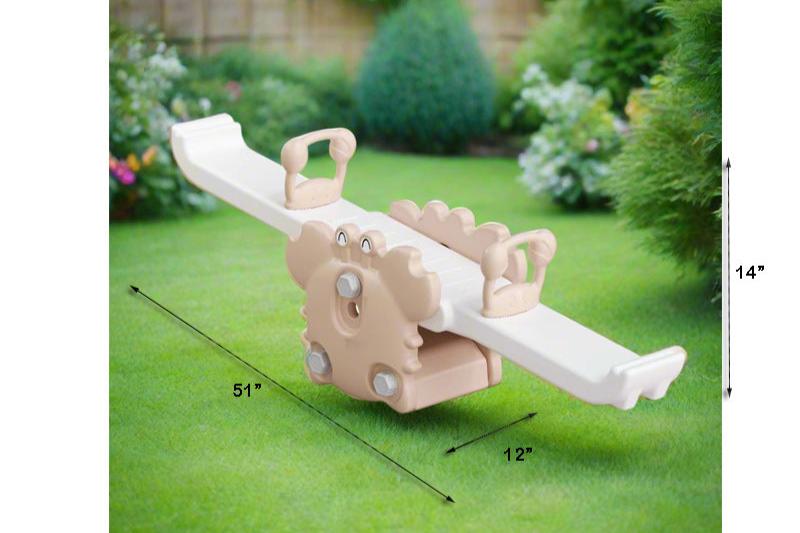 SEESAW L-51" W-12" H-14" BLUE