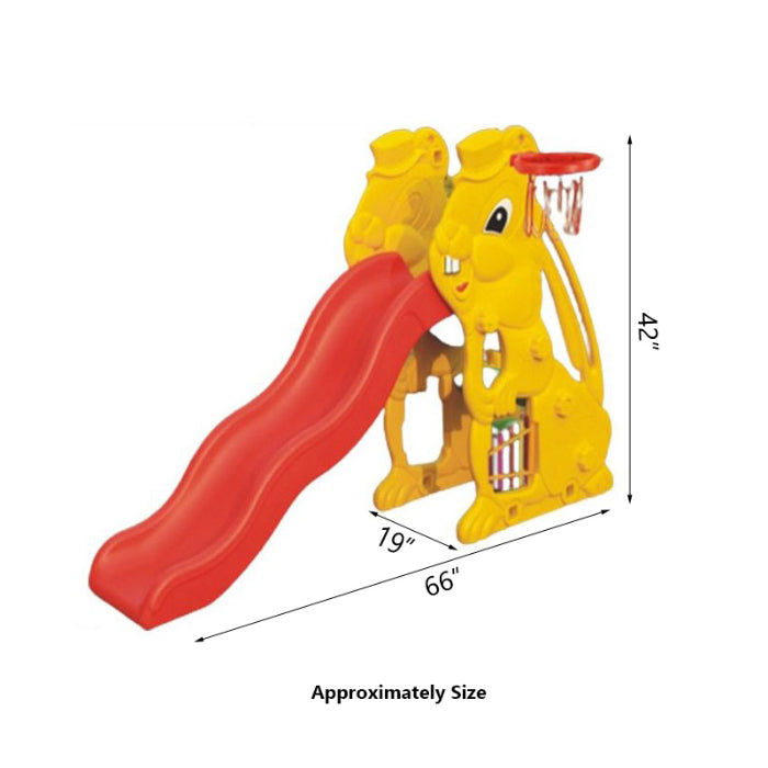 KIDS SLIDE L-62" W-18" H-43"
