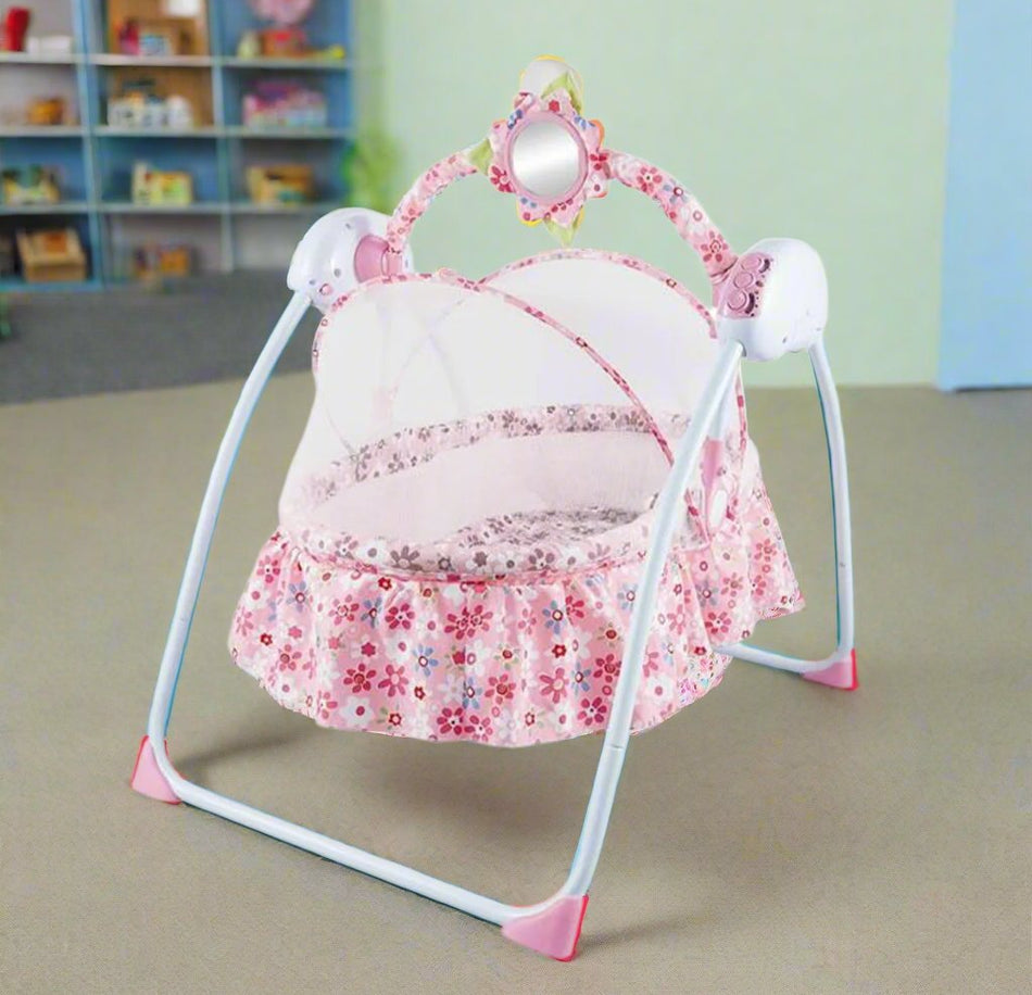 Baby Electric Auto Swing With Net SWE-04PINK