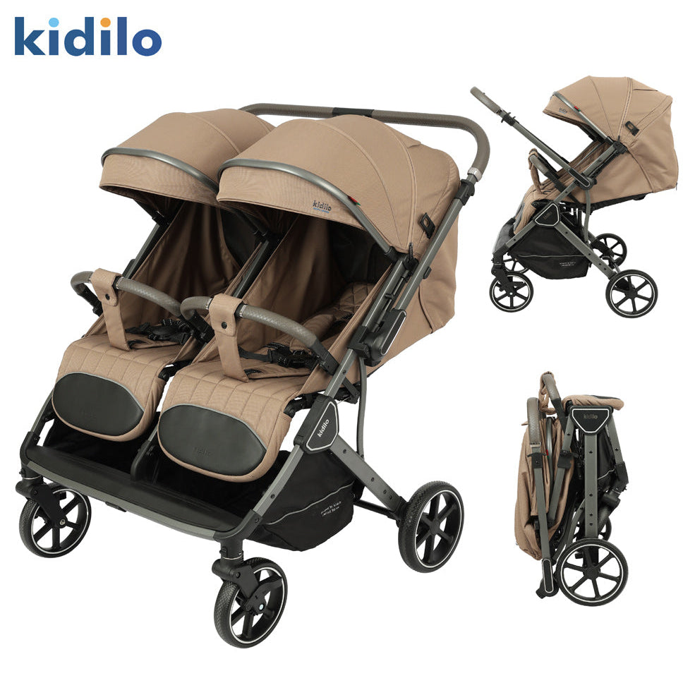 BABY TWIN STROLLER KIDILO