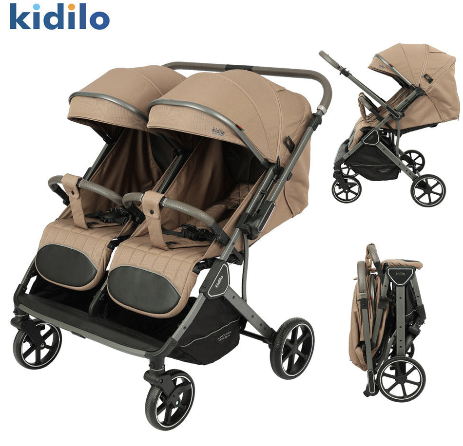 BABY TWIN STROLLER KIDILO