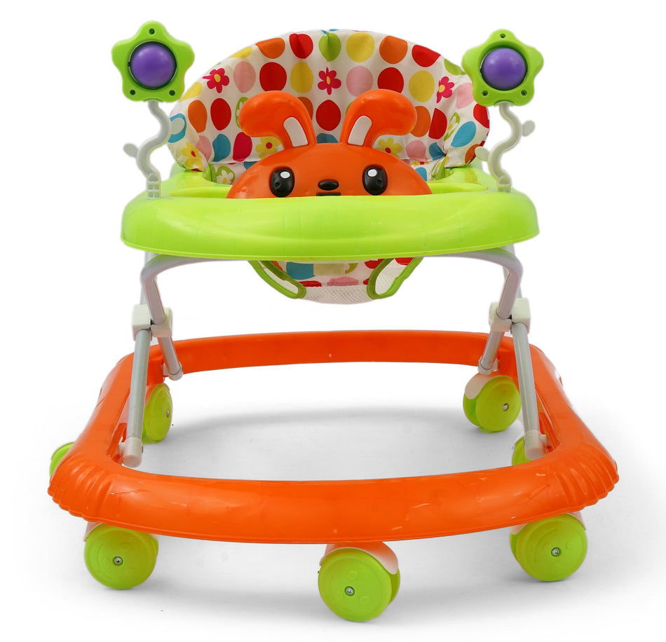 Cartoon Face Baby Walker