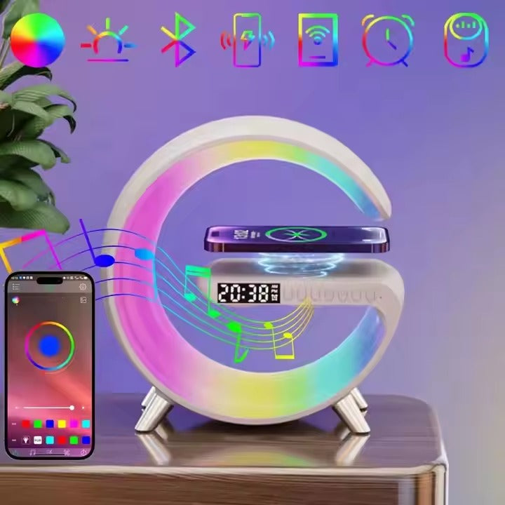 TABLE CLOCK & WIRLESS CHARGER