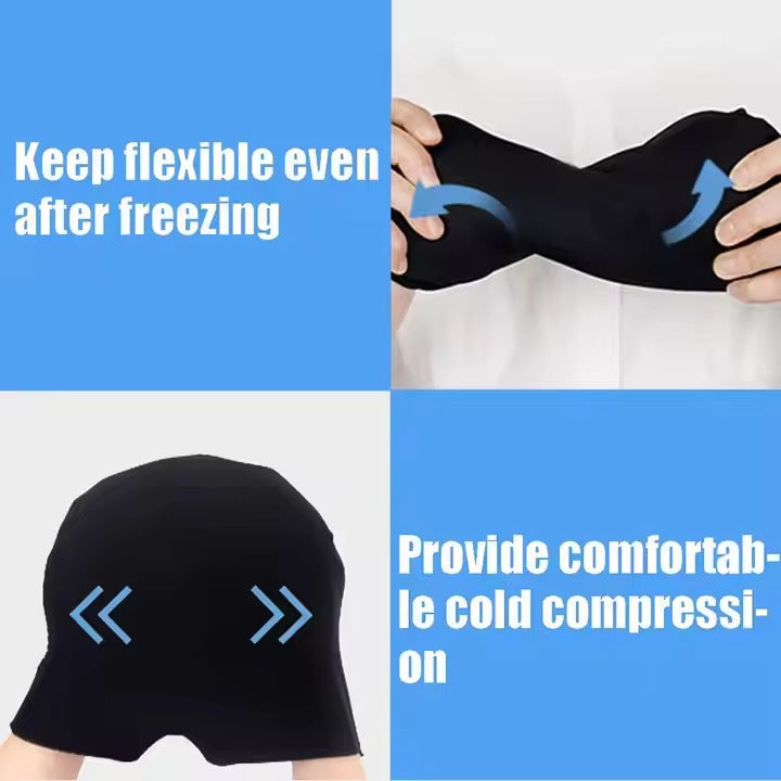 MIGRAINE ICE HEAD WRAP FOR HEADACHES