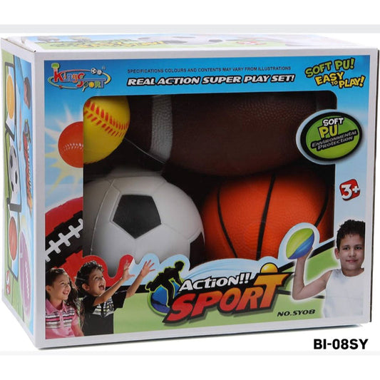 4 IN 1 SOFT SPORTS BALL