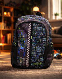 Smiggle Racing Graphic Kids Backpack
