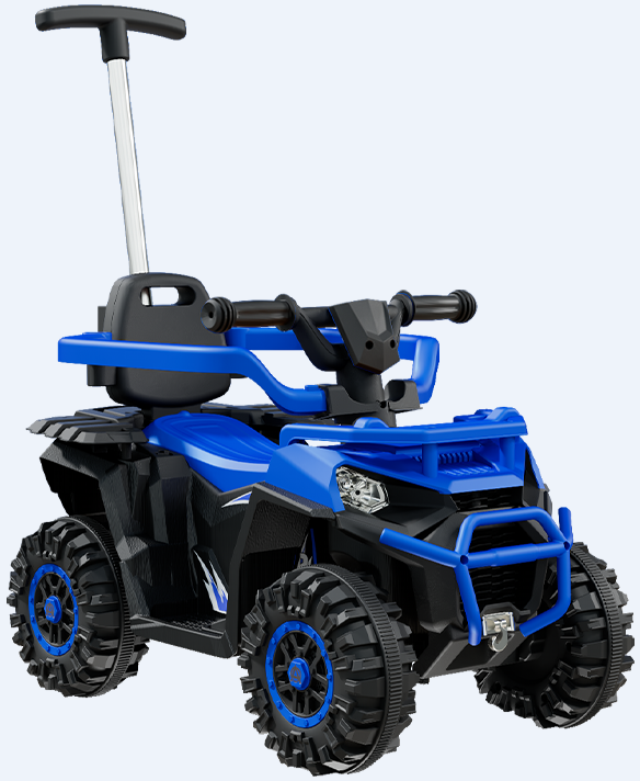 KIDS PUSH CAR WITH HANDLE