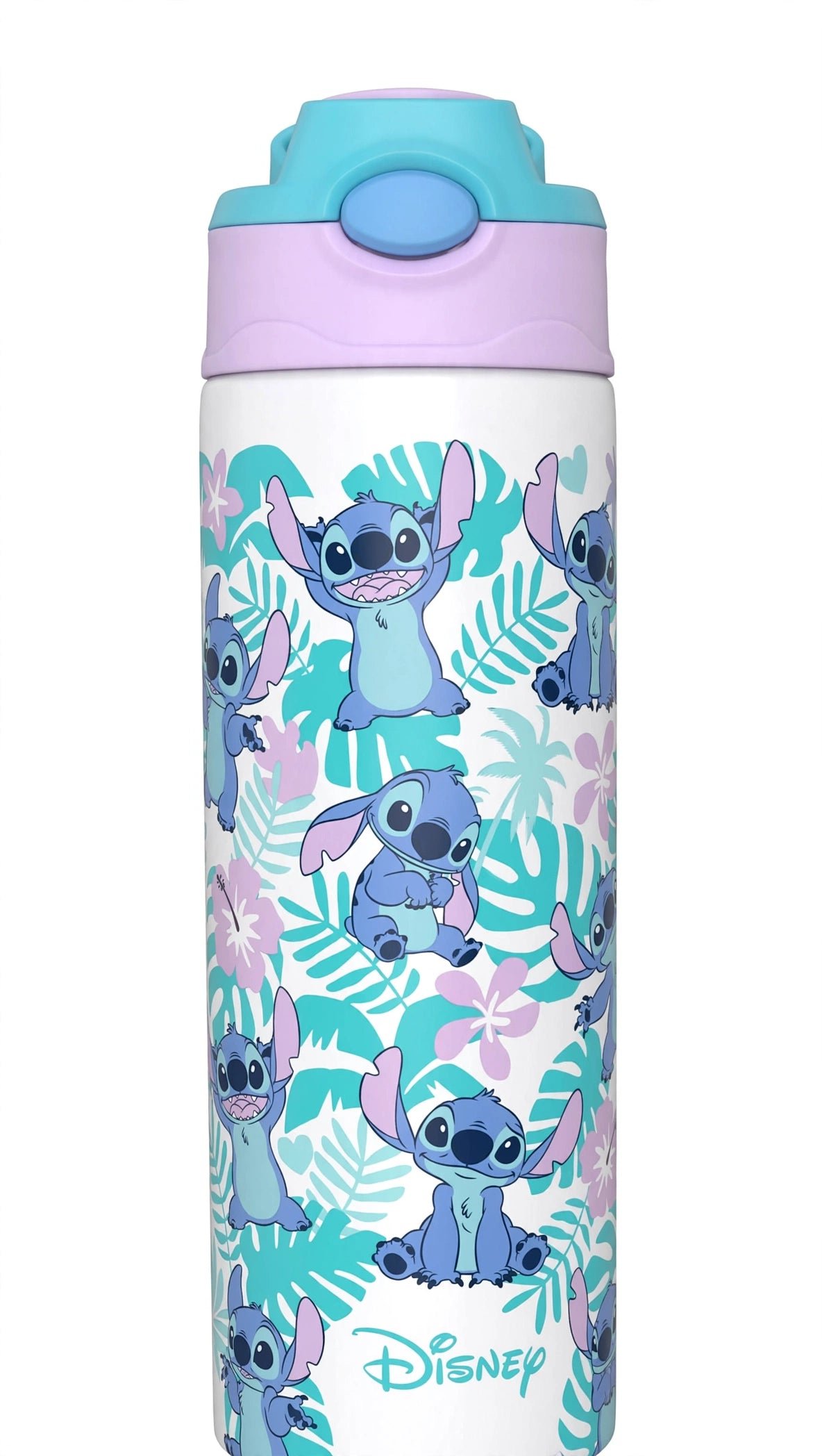 Original Stitch Print Kids Water Bottle – Cute School Bottle