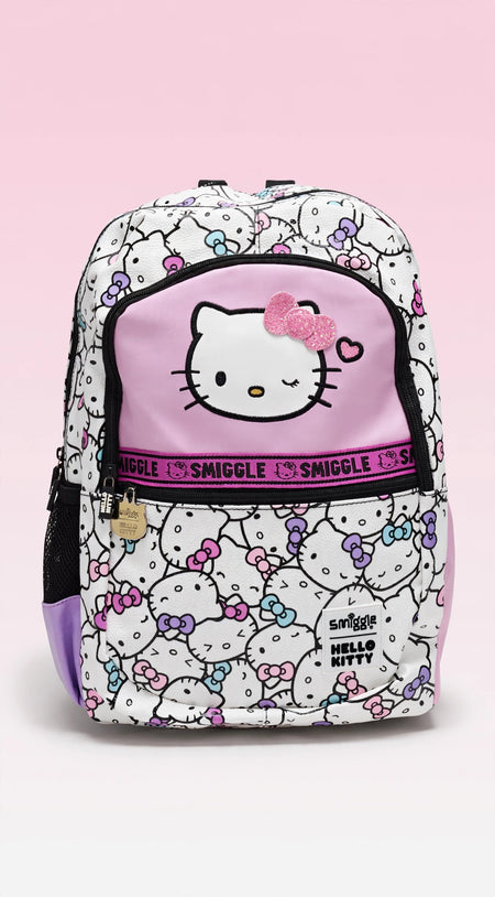 Smiggle Hello Kitty Pink School Backpack