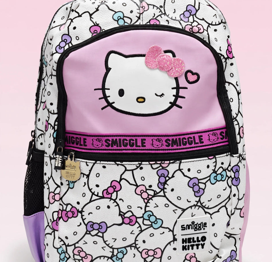 Smiggle Hello Kitty Pink School Backpack