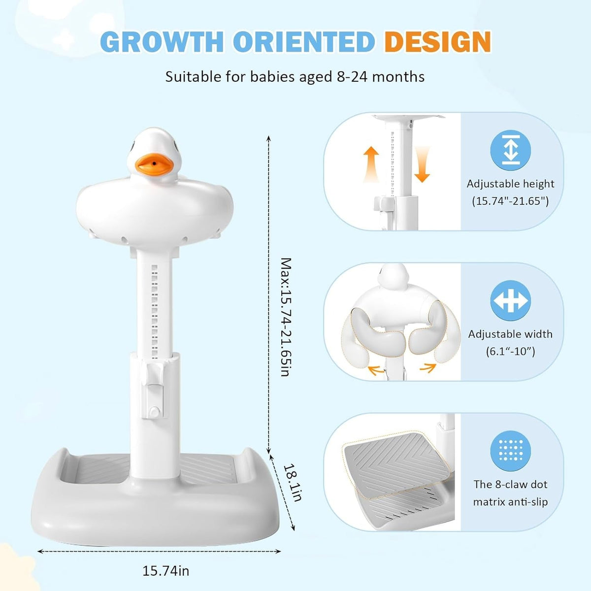 BABY BATH STAND DLX