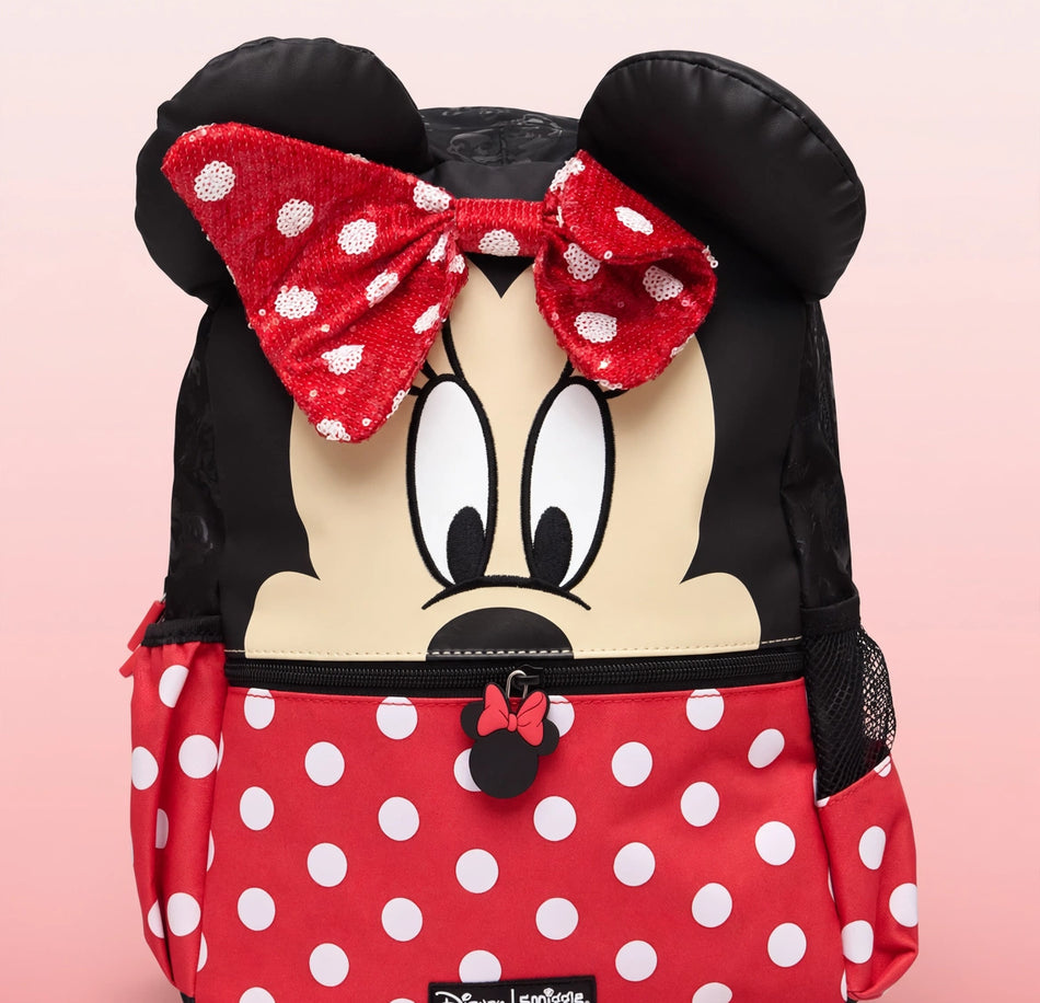 Disney Minnie Mouse Red Polka Dot Backpack