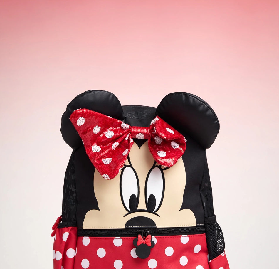 Disney Minnie Mouse Red Polka Dot Backpack