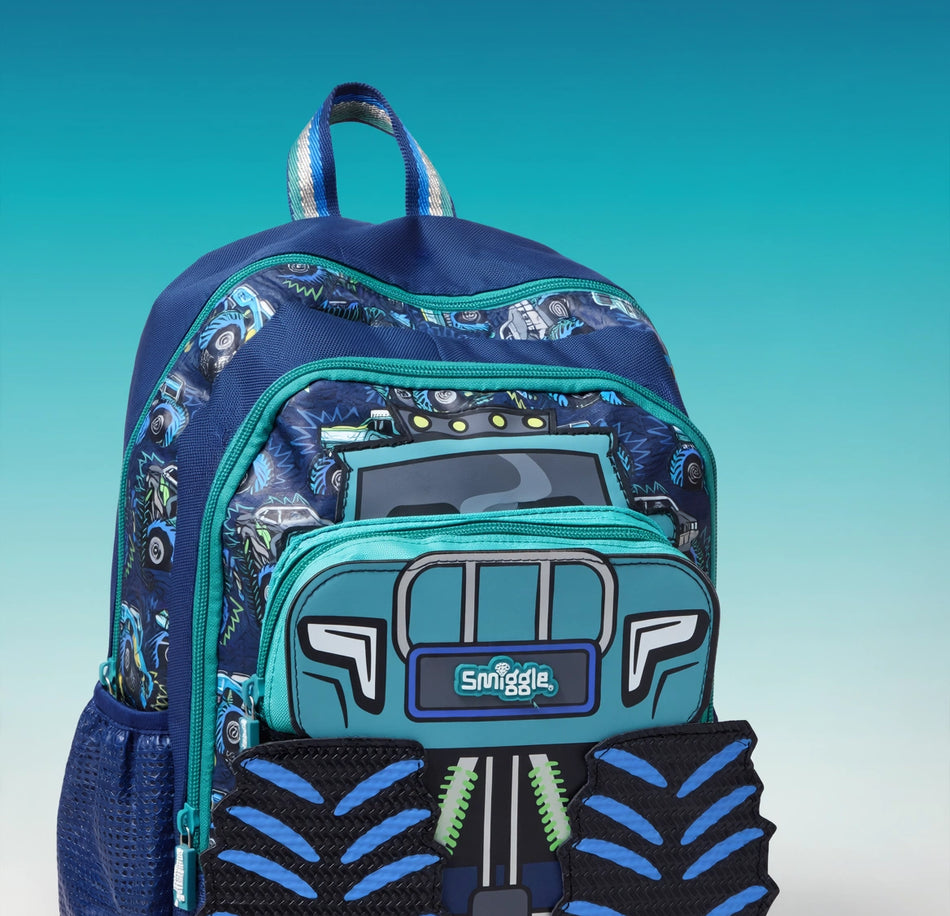 Smiggle Monster Truck Backpack