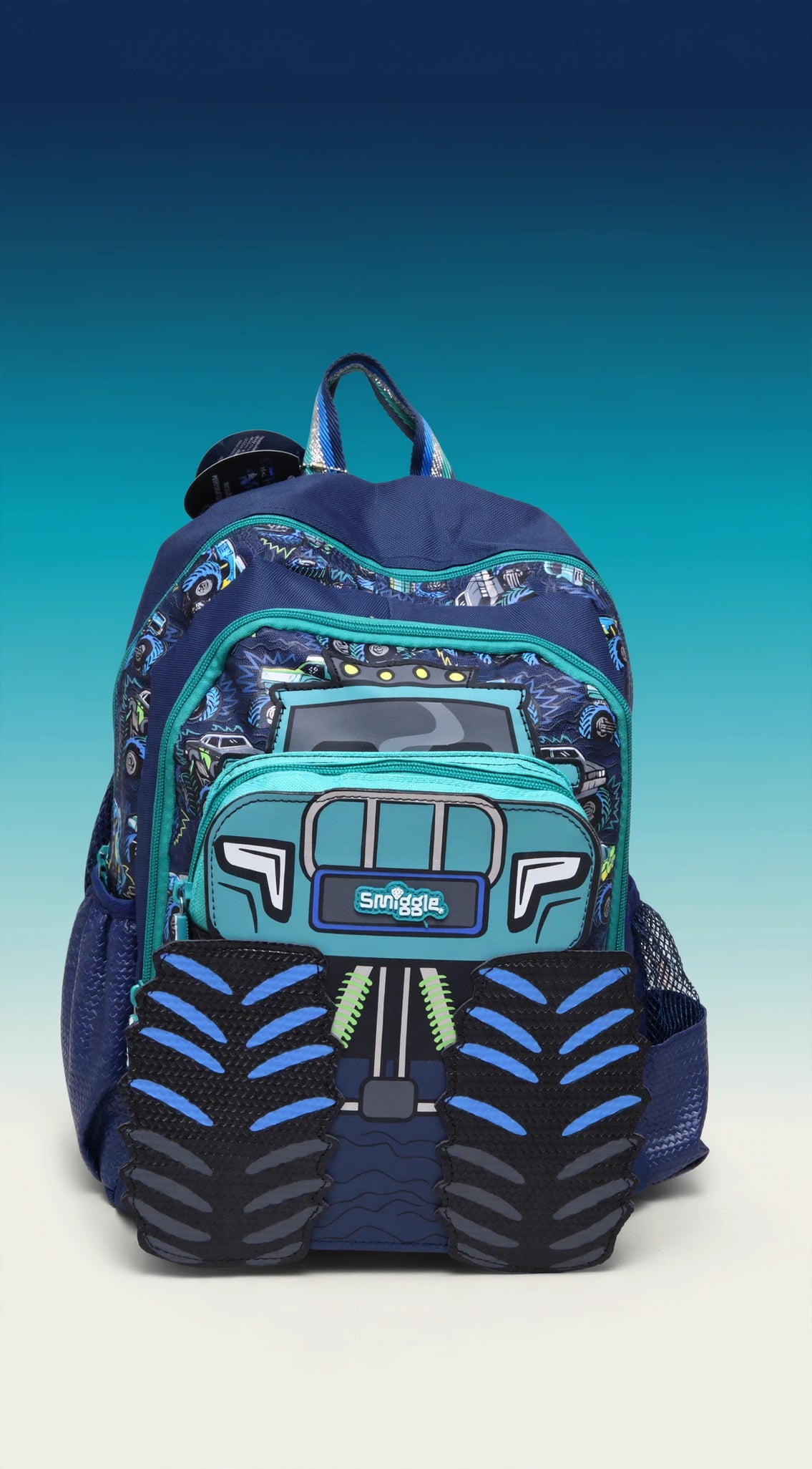 Smiggle Monster Truck Backpack