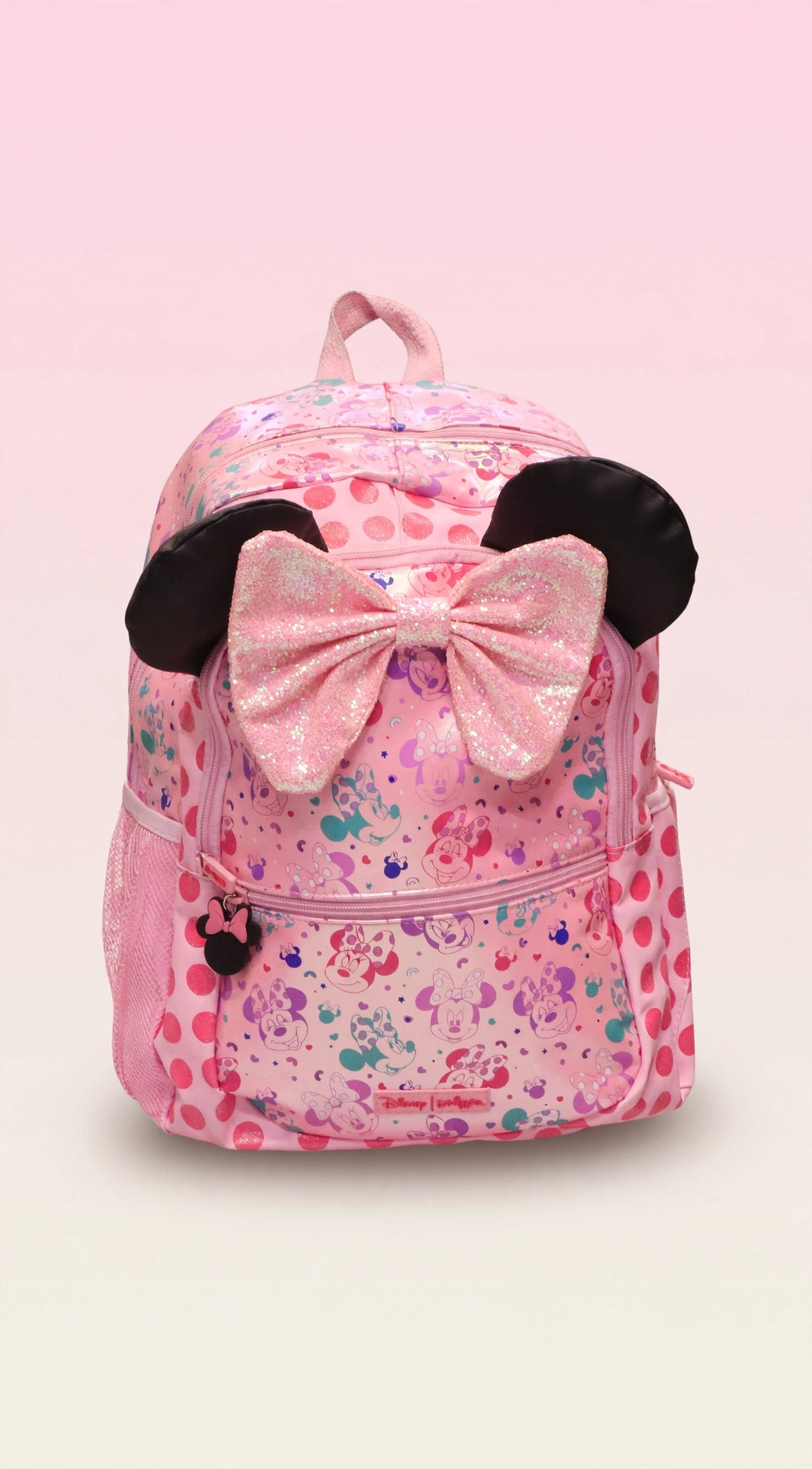 Disney Smiggle Minnie Mouse Pink Bow Backpack