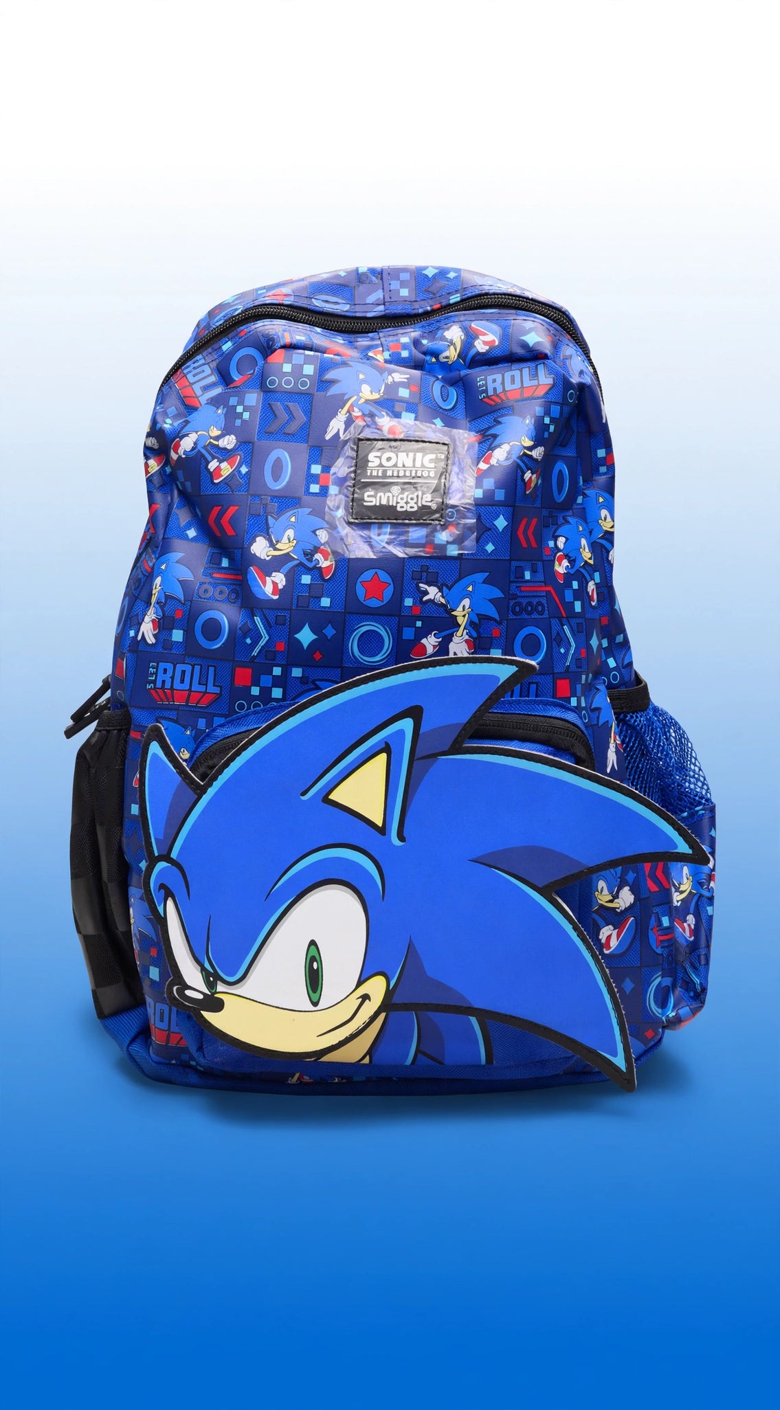 Smiggle Sonic Character Backpack