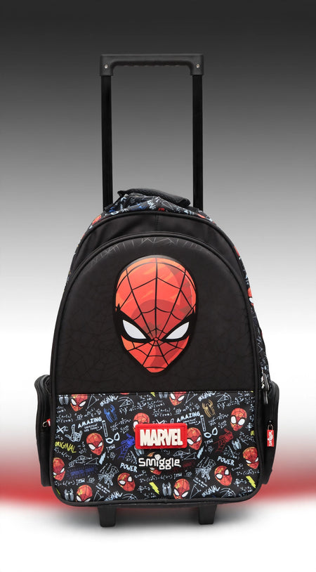 Smiggle Marvel Spider-Man Trolley Backpack